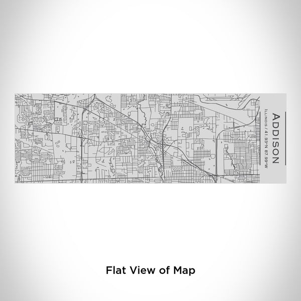 Addison - Illinois Map Insulated Cup