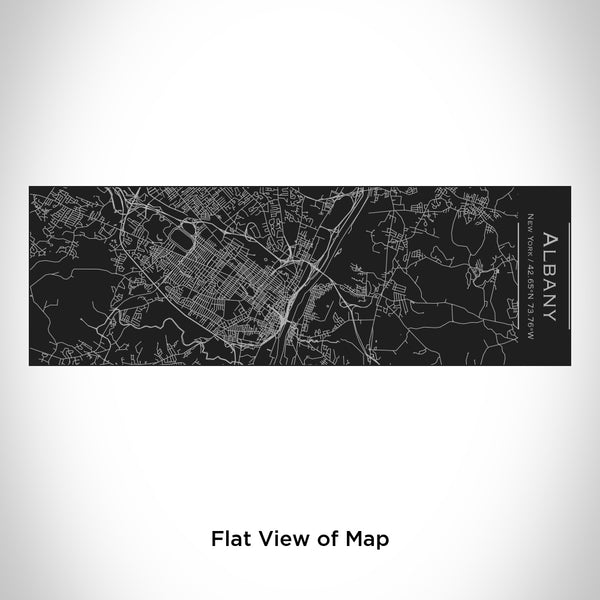Albany - New York Map Insulated Cup in Matte Black