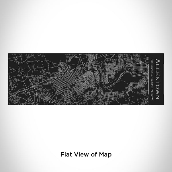 Allentown - Pennsylvania Map Insulated Cup in Matte Black