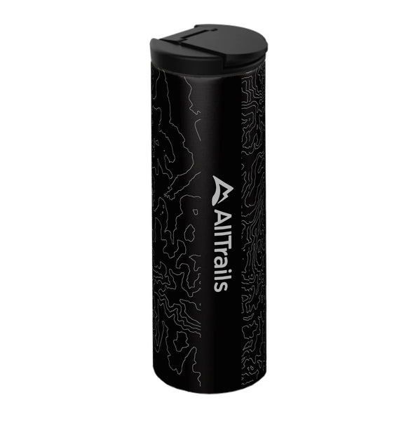 All Trails Stainless Steel Map Engraved Tumbler
