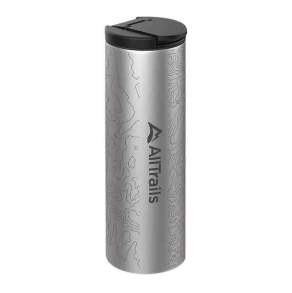 All Trails Stainless Steel Map Engraved Tumbler