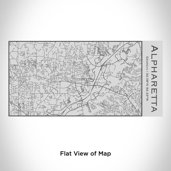 Alpharetta - Georgia Map Insulated Bottle