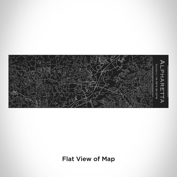 Alpharetta - Georgia Map Insulated Cup in Matte Black