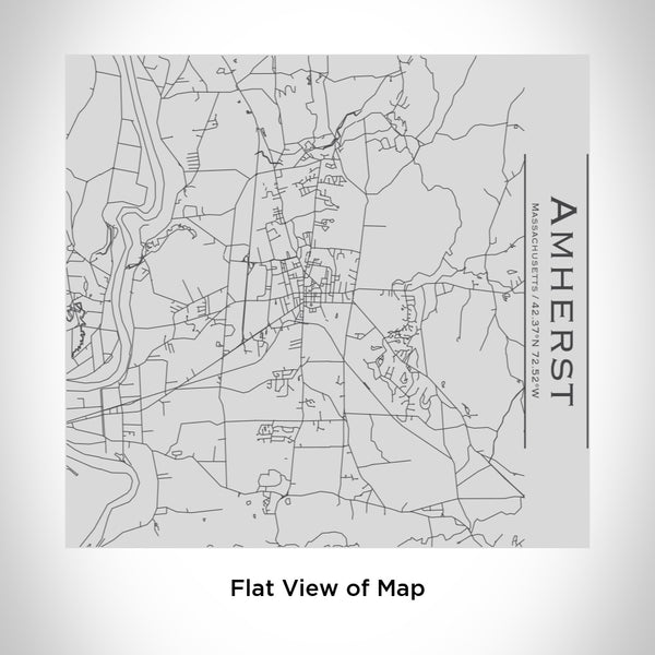 Amherst - Massachusetts Map Tumbler