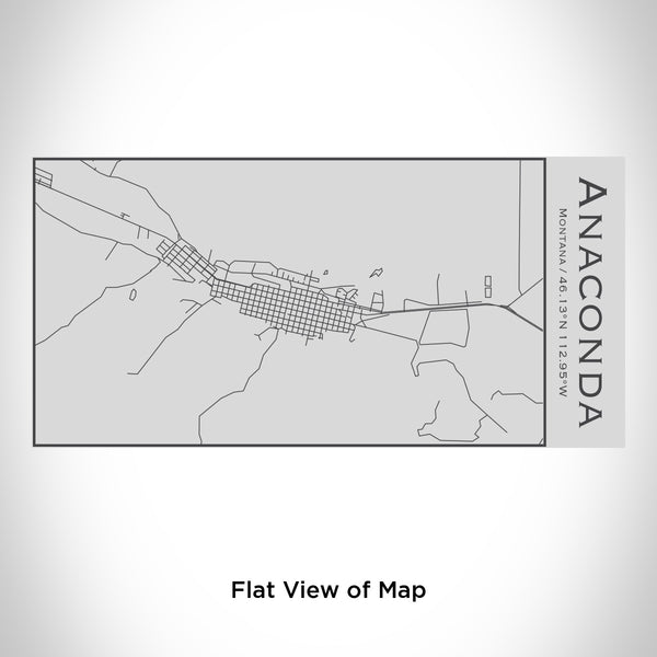 Anaconda - Montana Map Insulated Bottle