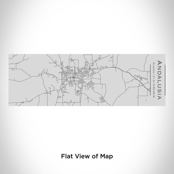 Andalusia - Alabama Map Insulated Cup
