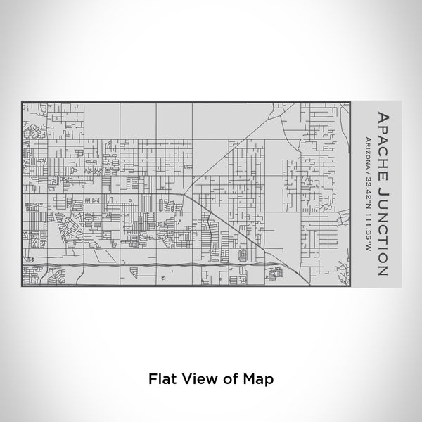 Apache Junction - Arizona Map Insulated Bottle