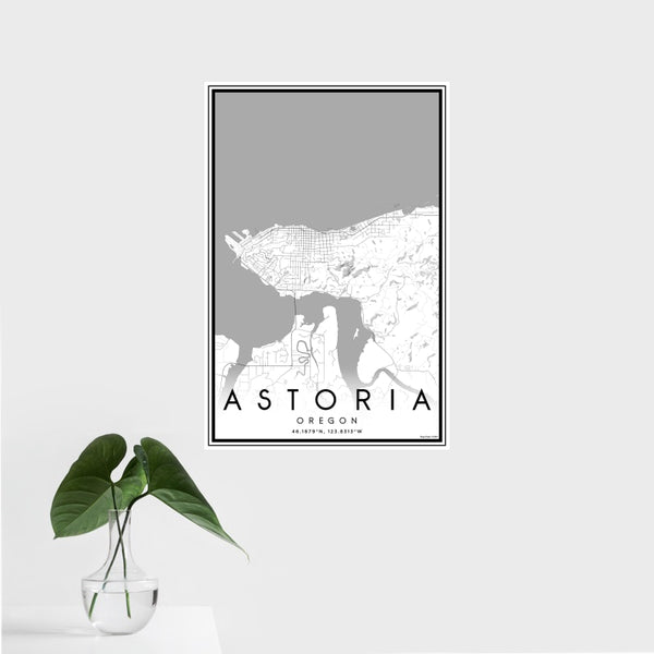 Astoria - Oregon Classic Map Print