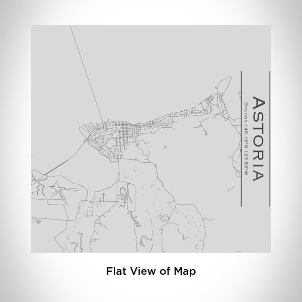 Astoria - Oregon Map Tumbler