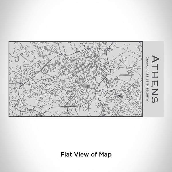 Athens - Georgia Map Insulated Bottle