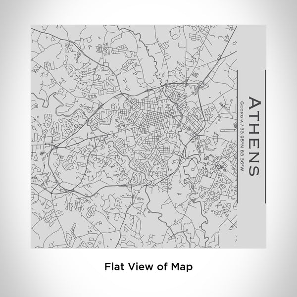 Athens - Georgia Map Tumbler