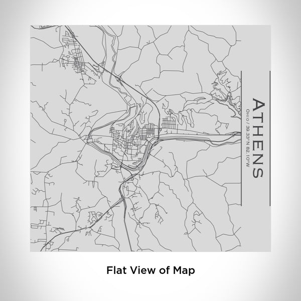 Athens - Ohio Map Tumbler