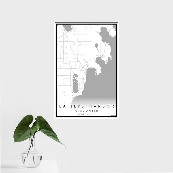 Baileys Harbor - Wisconsin Classic Map Print