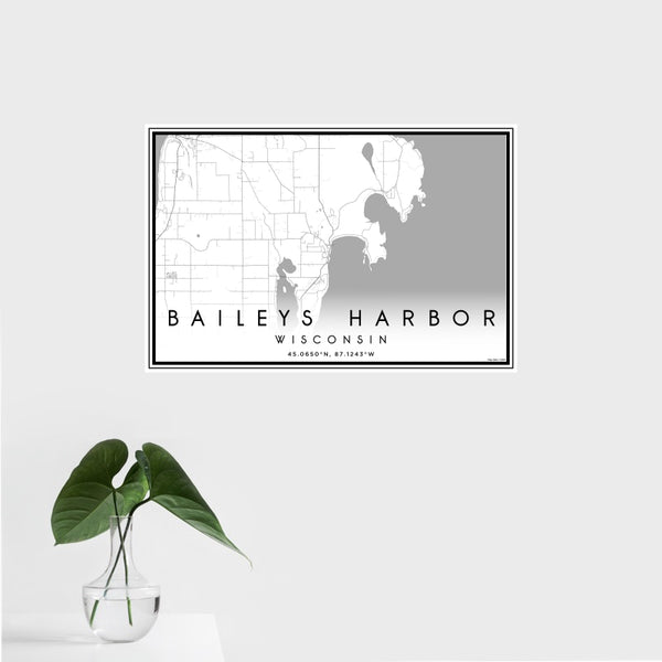Baileys Harbor - Wisconsin Classic Map Print
