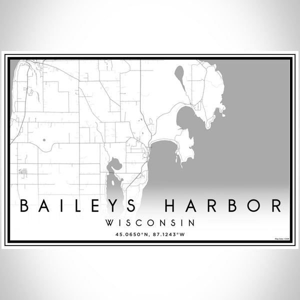 Baileys Harbor - Wisconsin Classic Map Print