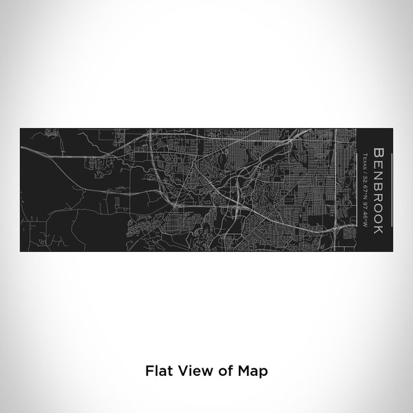 Benbrook - Texas Map Insulated Cup in Matte Black