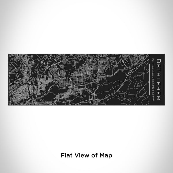 Bethlehem - Pennsylvania Map Insulated Cup in Matte Black