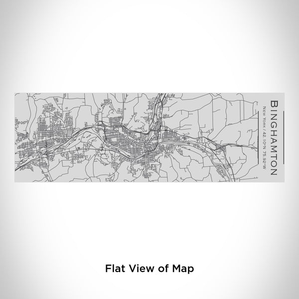 Binghamton - New York Map Insulated Cup