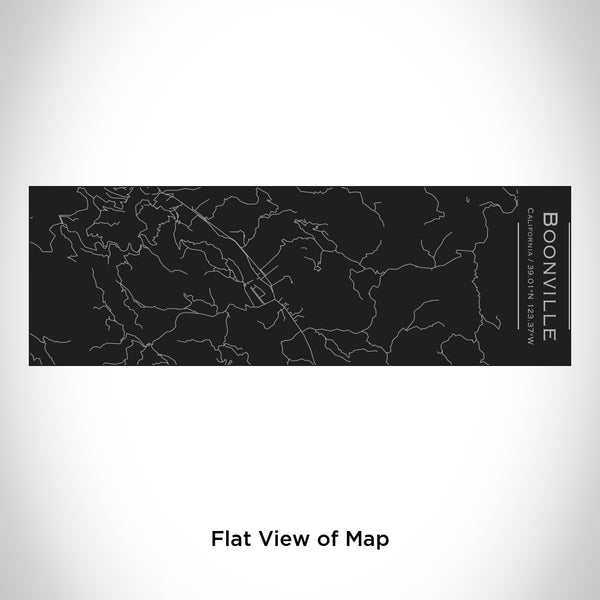 Boonville - California Map Insulated Cup in Matte Black