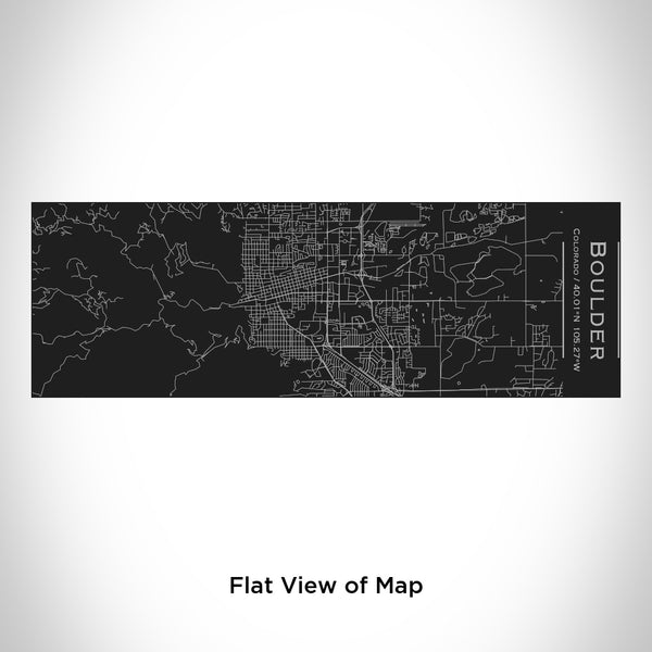 Boulder - Colorado Map Insulated Cup in Matte Black