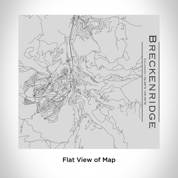 Breckenridge - Colorado Map Tumbler