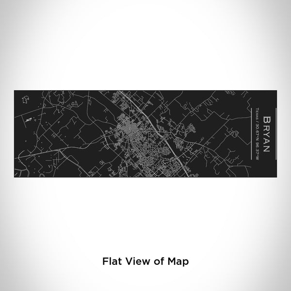 Bryan - Texas Map Insulated Cup in Matte Black