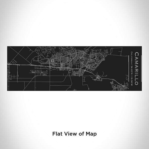 Camarillo - California Map Insulated Cup in Matte Black