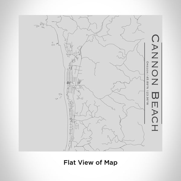 Cannon Beach - Oregon Map Tumbler