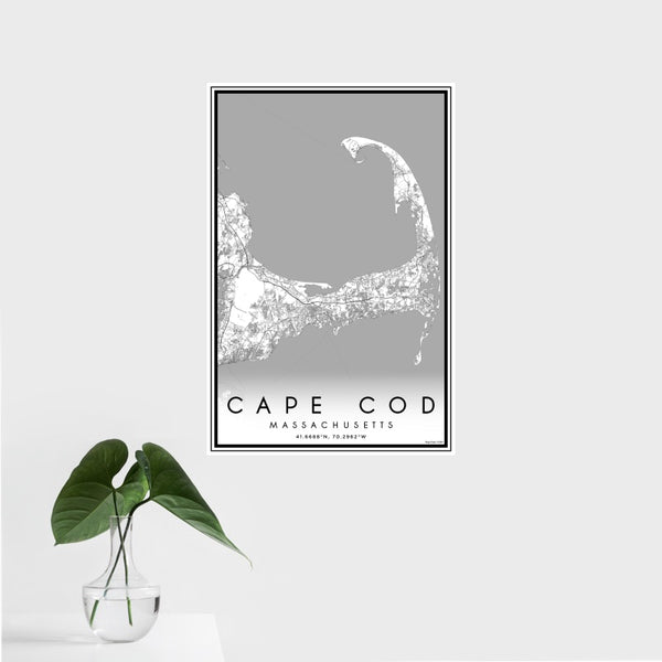 Cape Cod - Massachusetts Classic Map Print