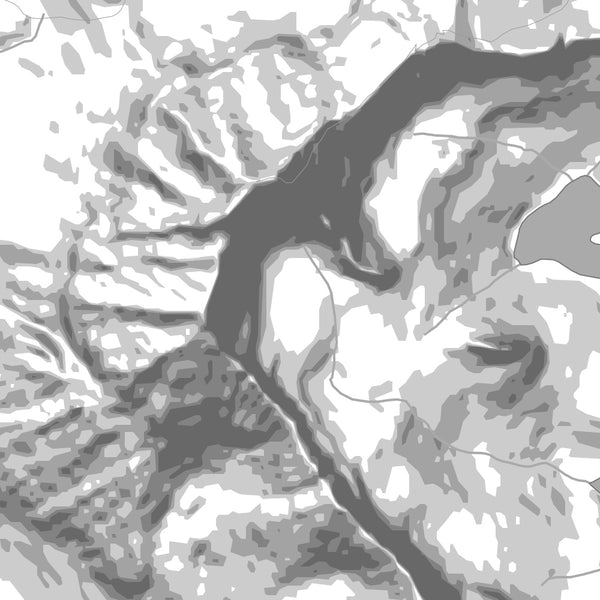 Capitol Peak Colorado Map Print in Classic Style Zoomed In Close Up Showing Details