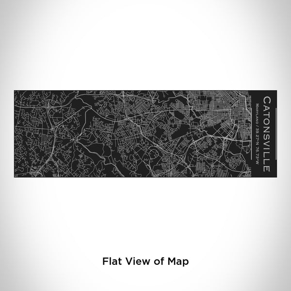 Catonsville - Maryland Map Insulated Cup in Matte Black