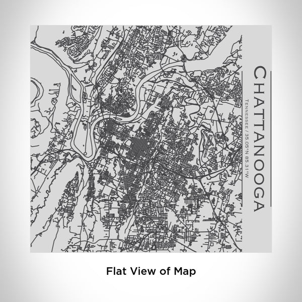 Chattanooga - Tennessee Map Tumbler