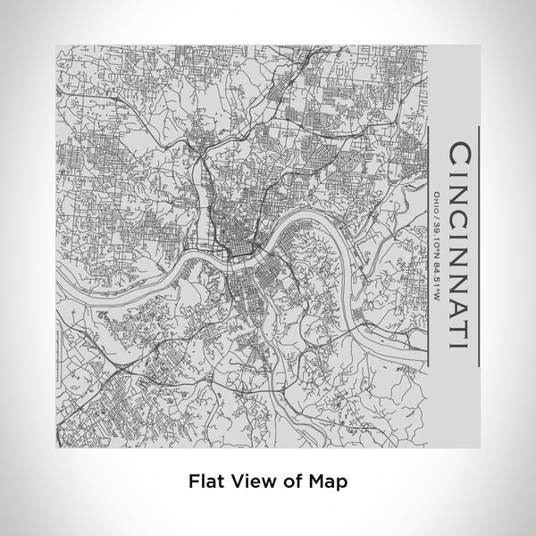 Cincinnati - Ohio Map Tumbler