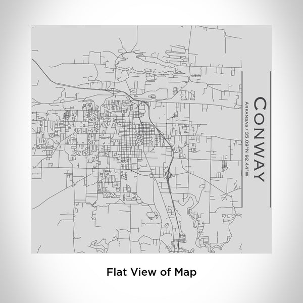 Conway - Arkansas Map Tumbler