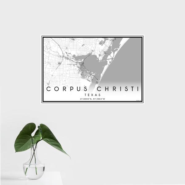 Corpus Christi - Texas Classic Map Print