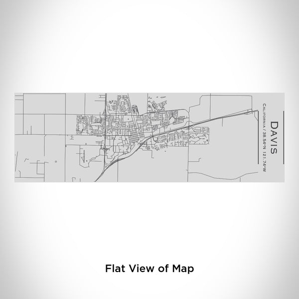 Davis - California Map Insulated Cup