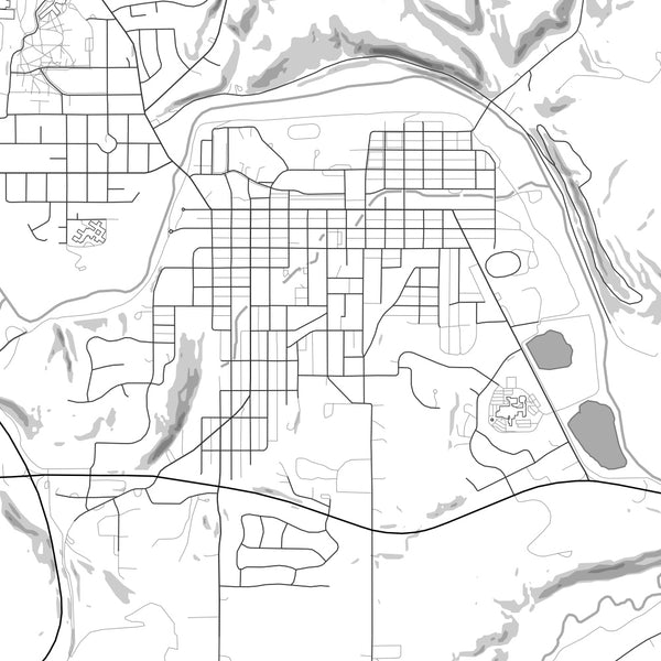Decorah - Iowa Classic Map Print