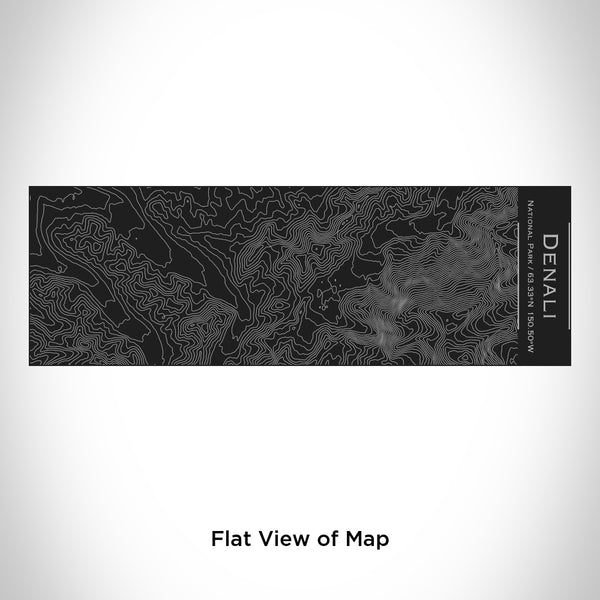 Denali National Park - Alaska Map Insulated Cup in Matte Black