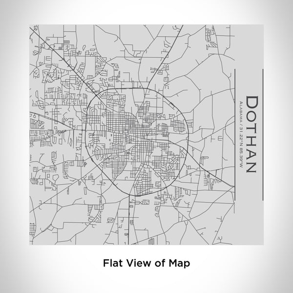Dothan - Alabama Map Tumbler