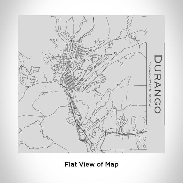 Durango - Colorado Map Tumbler