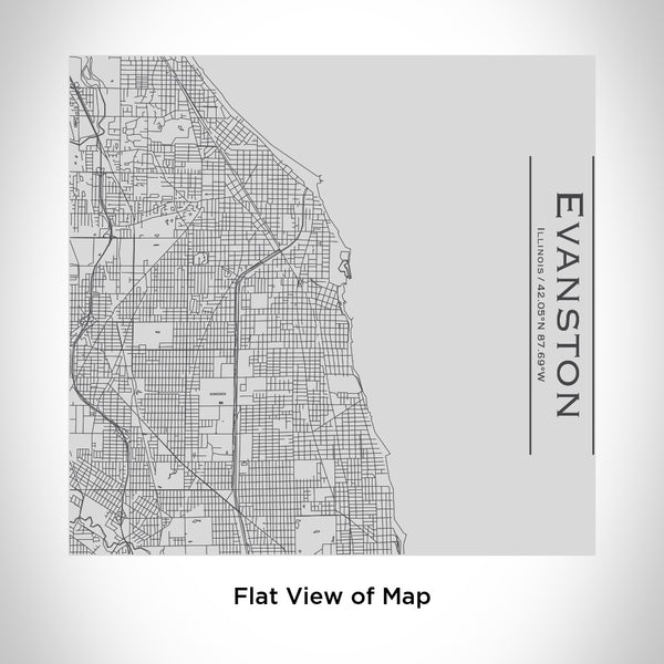 Evanston - Illinois Map Tumbler