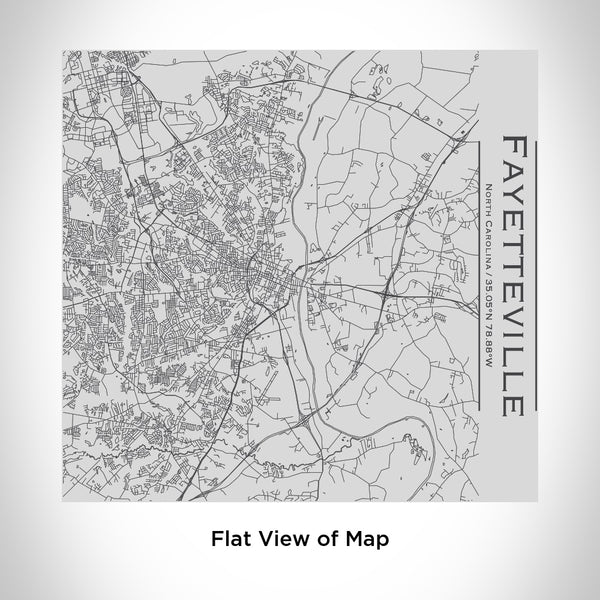 Fayetteville - North Carolina Map Tumbler