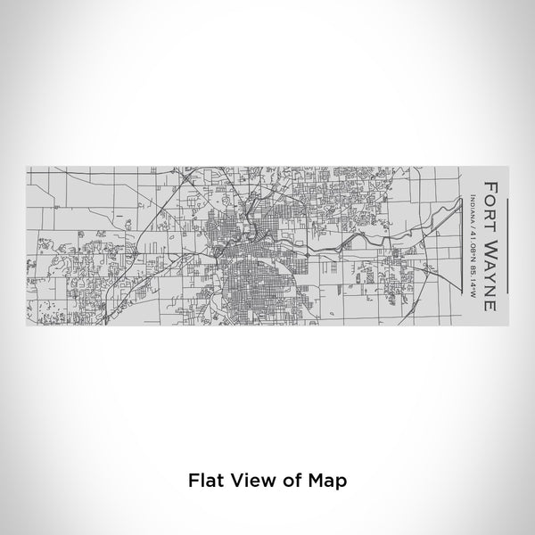 Fort Wayne - Indiana Map Insulated Cup