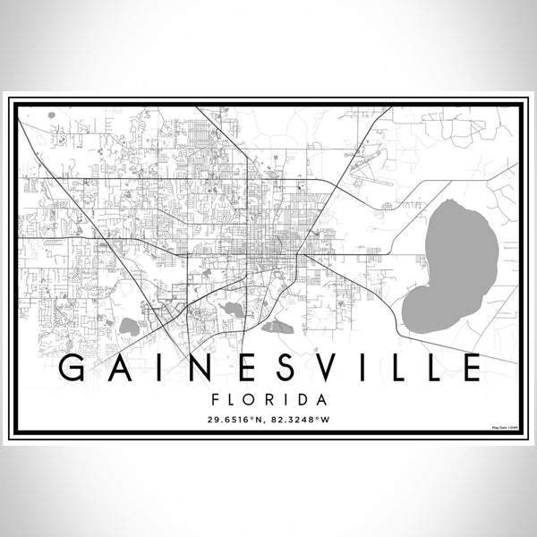 Gainesville - Florida Classic Map Print