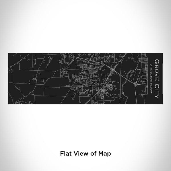 Grove City - Ohio Map Insulated Cup in Matte Black