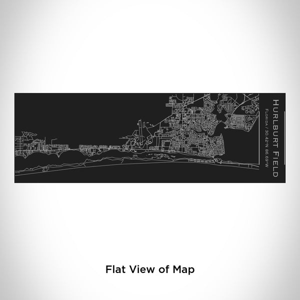 Hurlburt Field - Florida Map Insulated Cup in Matte Black