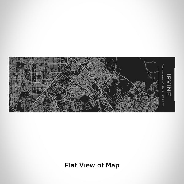 Irvine - California Map Insulated Cup in Matte Black