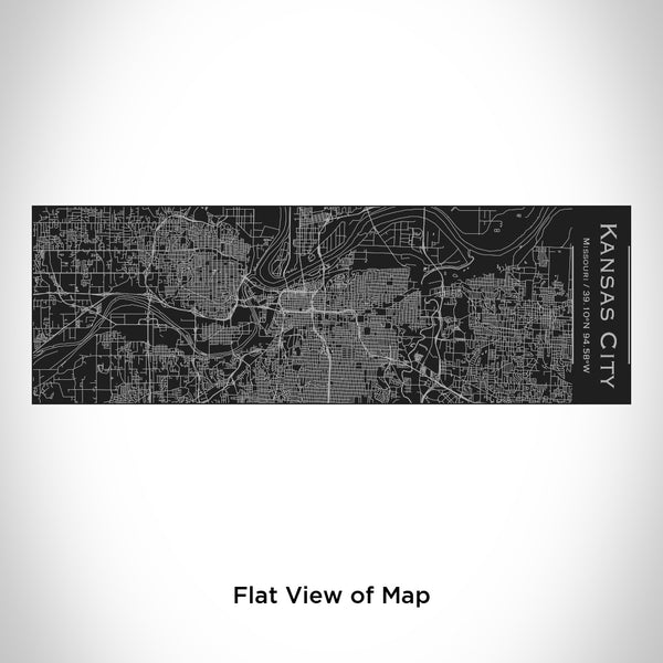 Kansas City - Missouri Map Insulated Cup in Matte Black