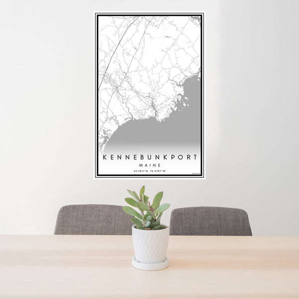 Kennebunkport - Maine Classic Map Print