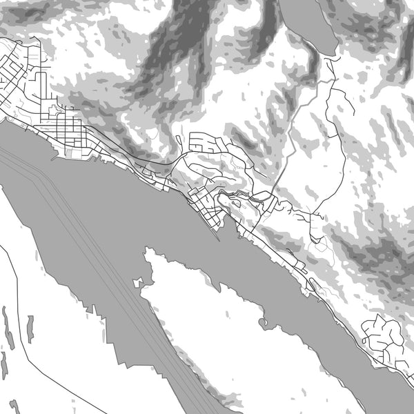 Ketchikan - Alaska Classic Map Print